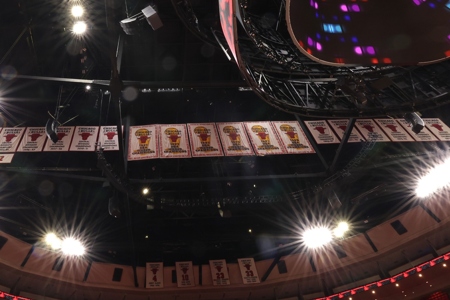 Chicago Bulls banners