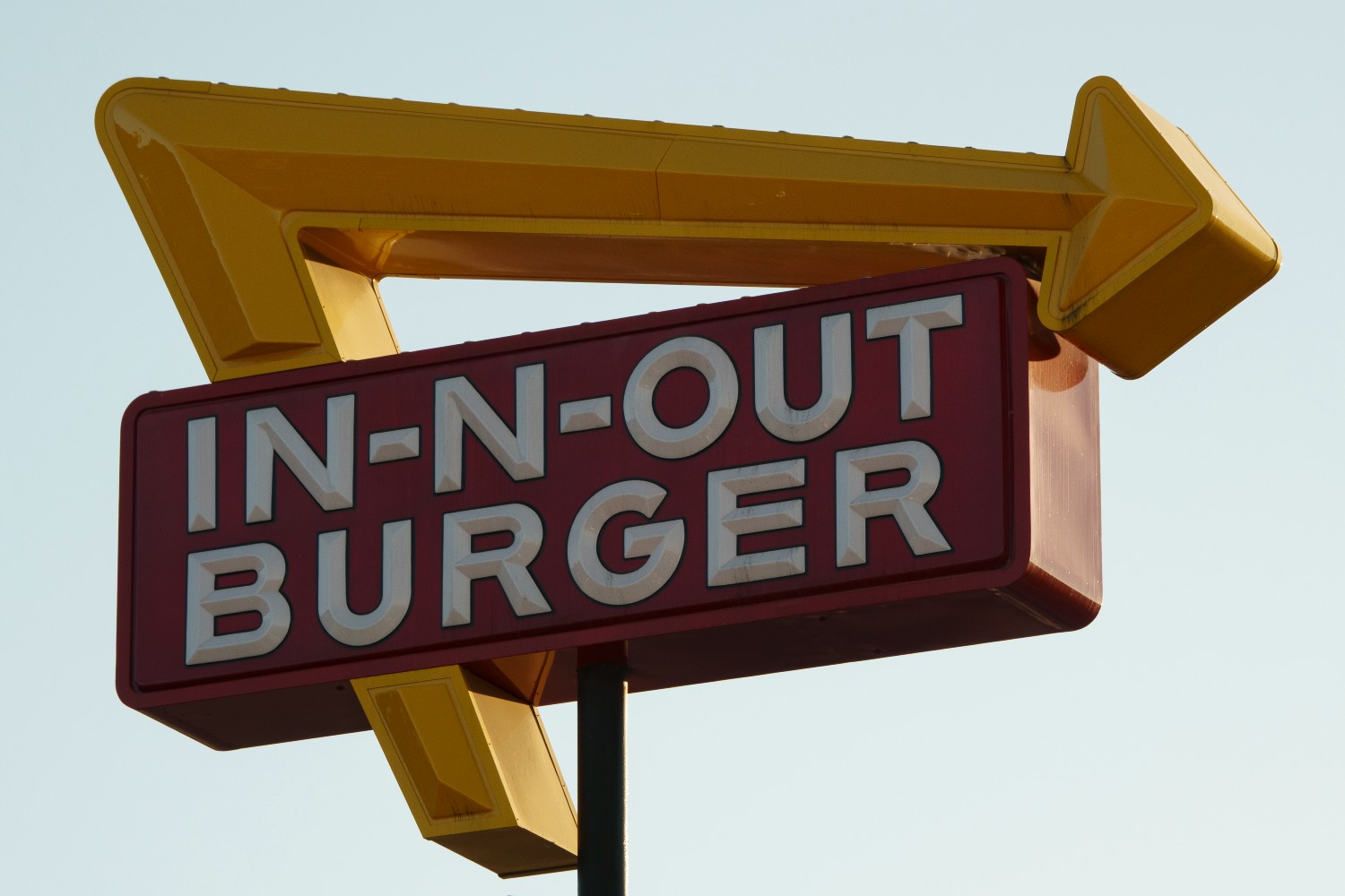 In-N-Out Burger Sign