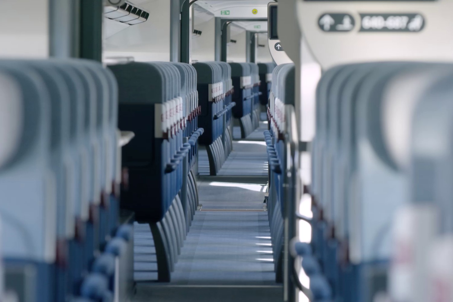 TGV INOUI train interior