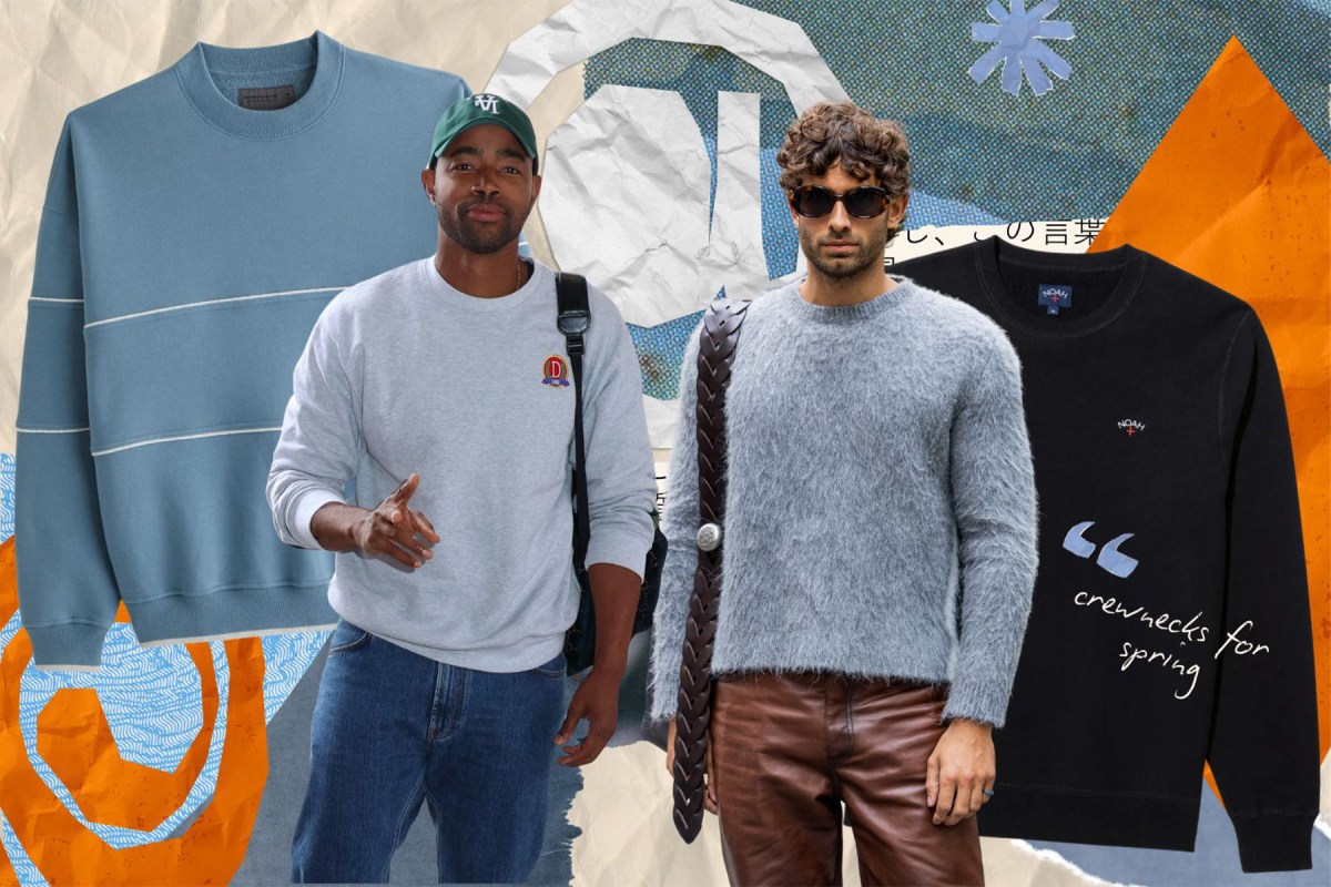 Take It From a Woman: This Spring, Consider the Crewneck Sweatshirt