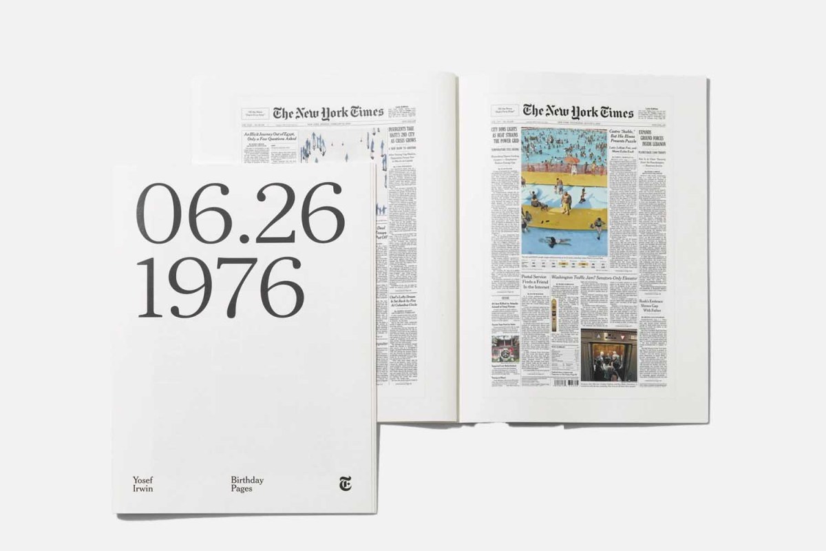 The New York Times Birthday Pages
