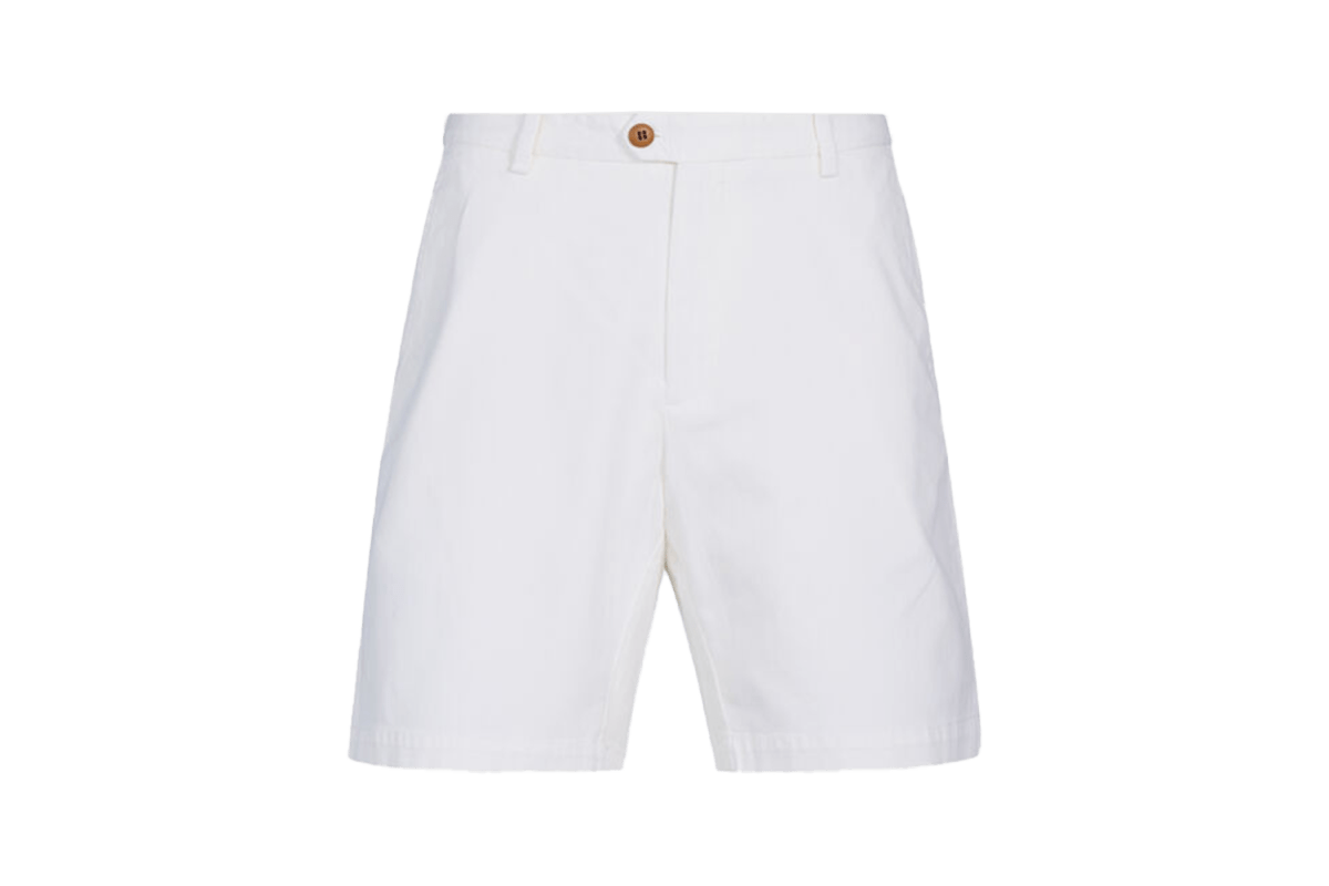 Paul Stuart Cotton Twill Logo Short