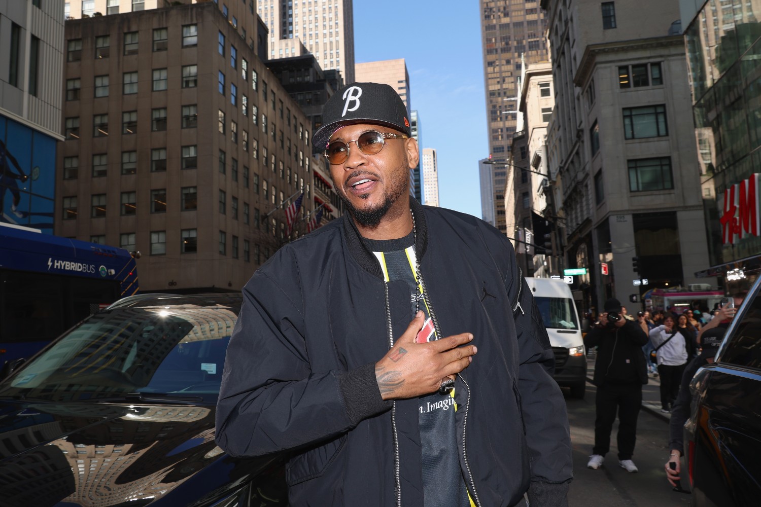 Carmelo Anthony in NYC