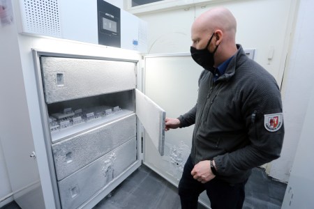 Freezer for vaccines