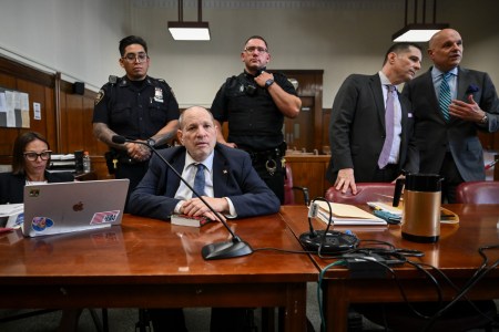 Harvey Weinstein in court