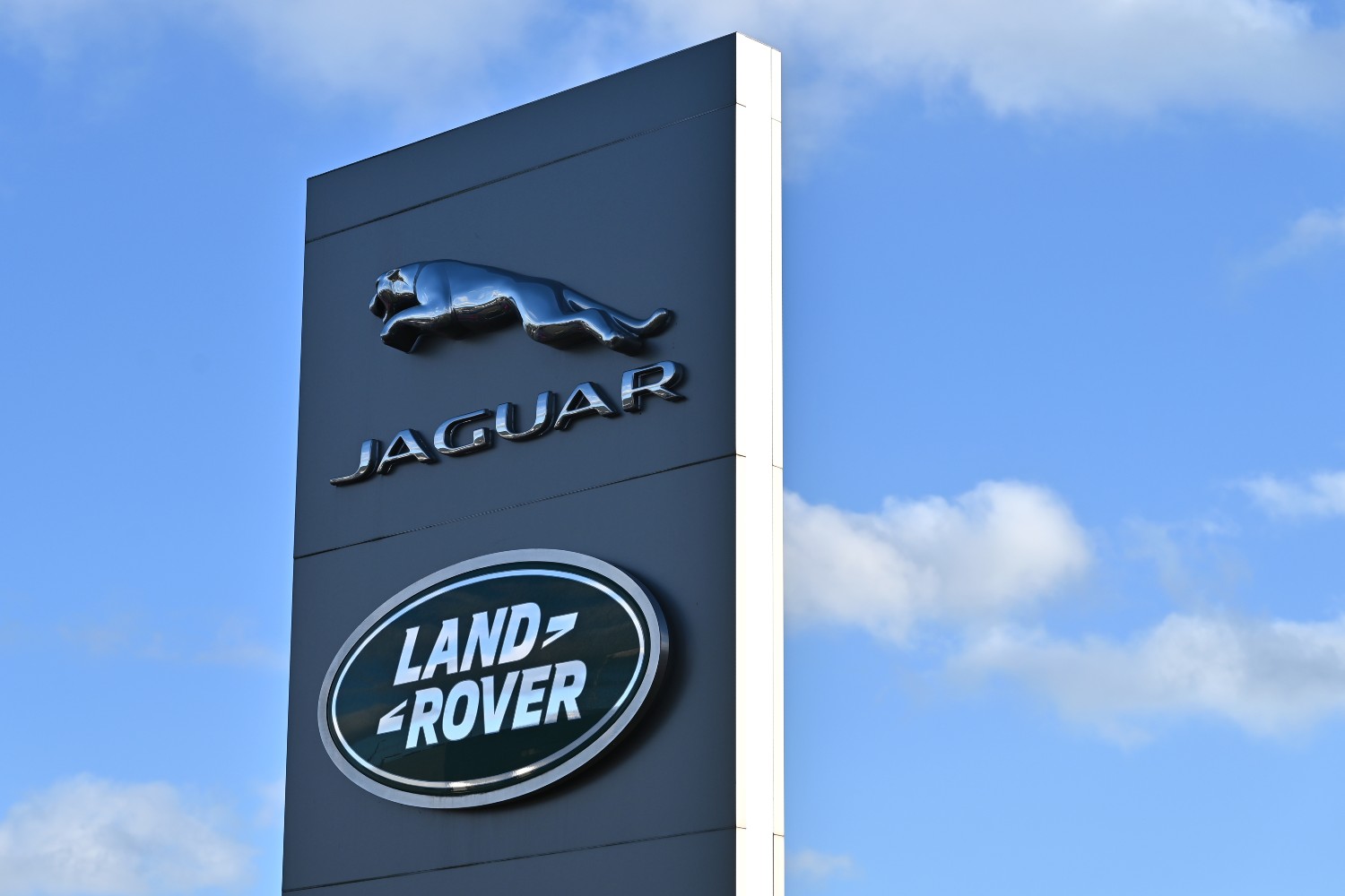 Jaguar Land Rover sign
