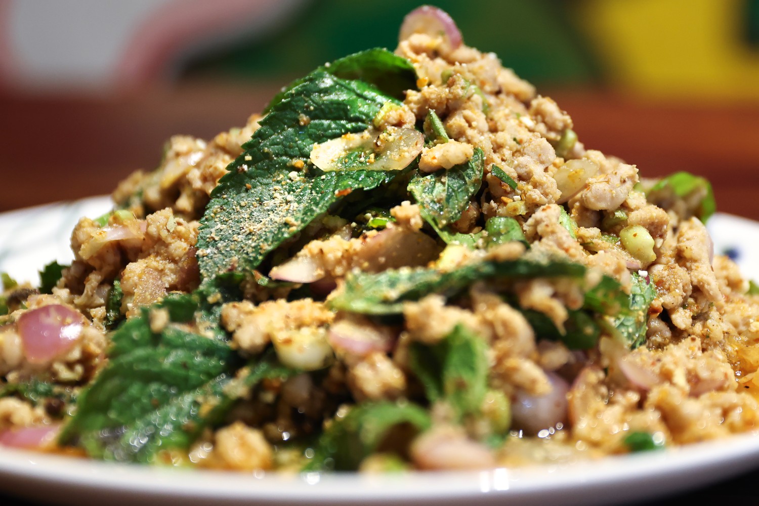 delicious, delicious pork larb