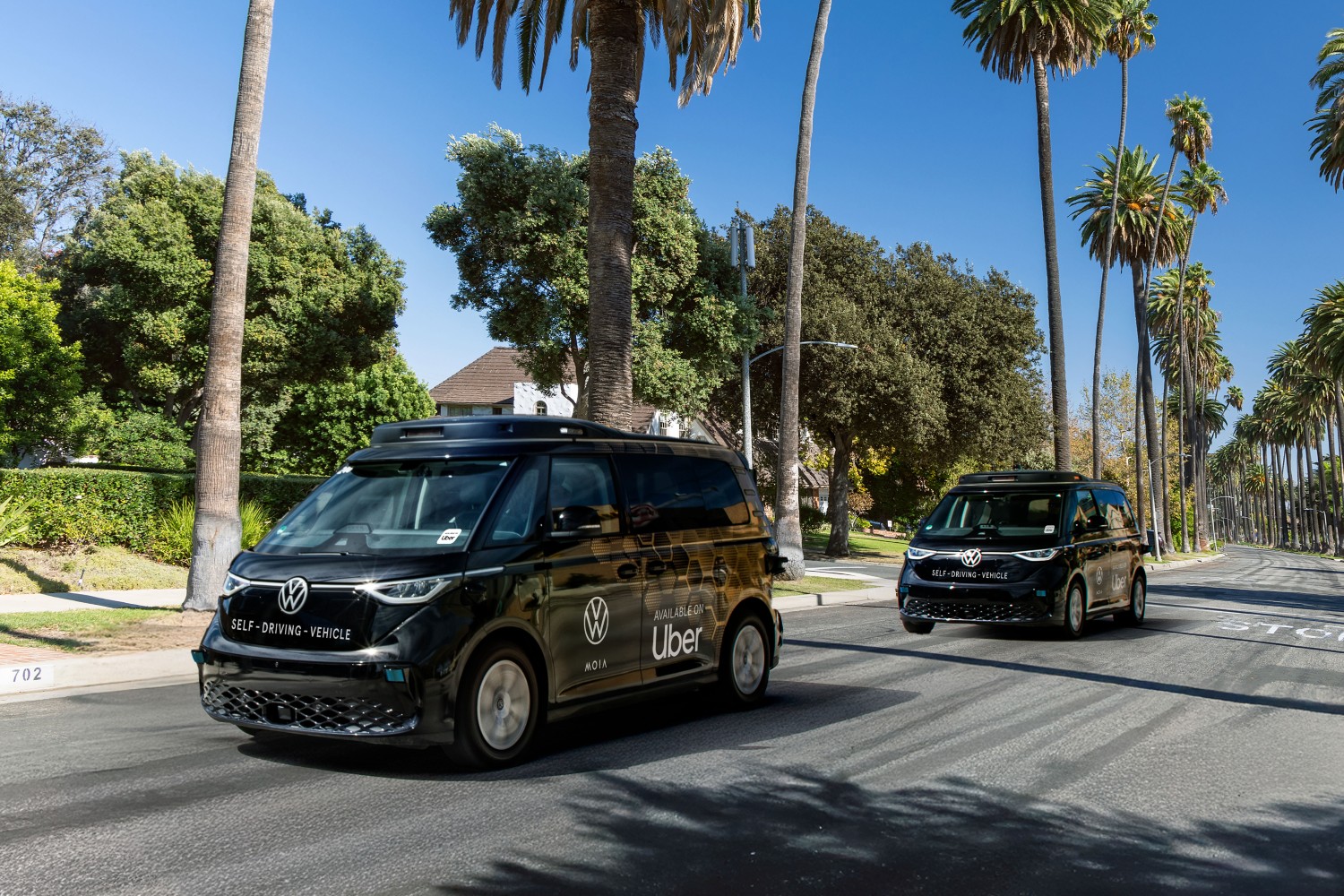 Uber-Volkswagen autonomous vans