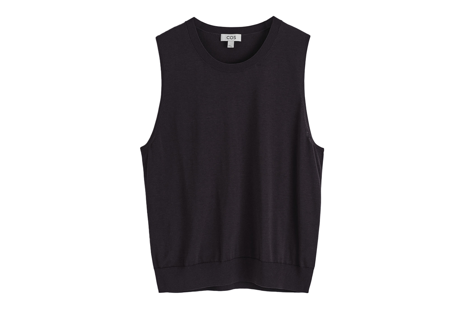 COS Relaxed Knitted Silk Vest