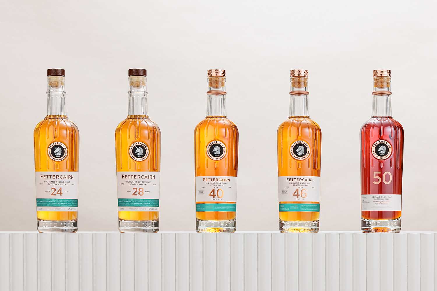 Fettercairn's lineup of single malt Scotch whisky that's coming to the U.S.