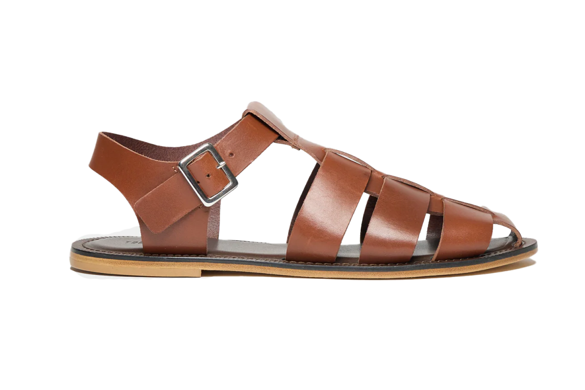 Todd Snyder Leather Fisherman Sandal