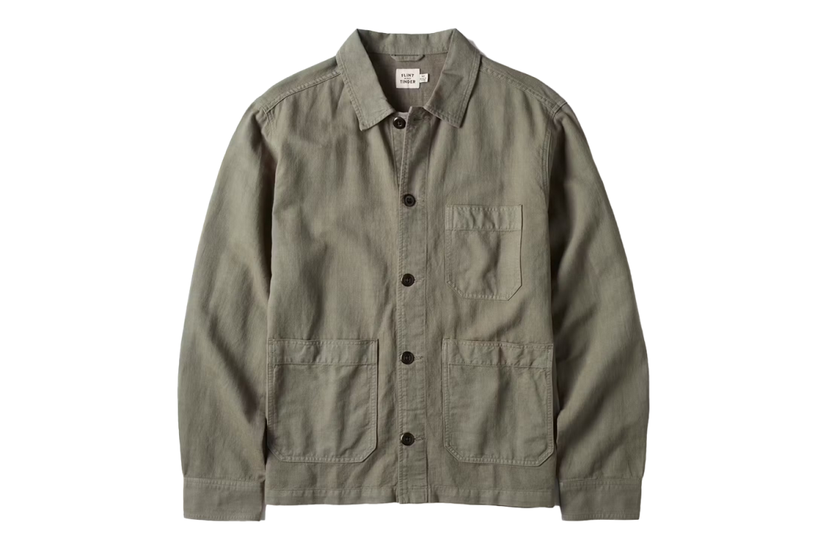 Flint and Tinder Linen Chore Coat