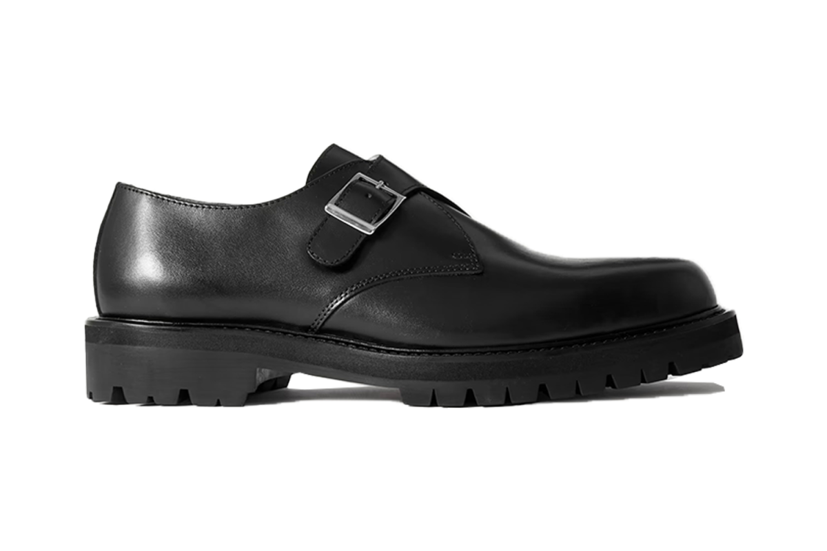 Mr P. Jacques Leather Monk-Strap Shoes