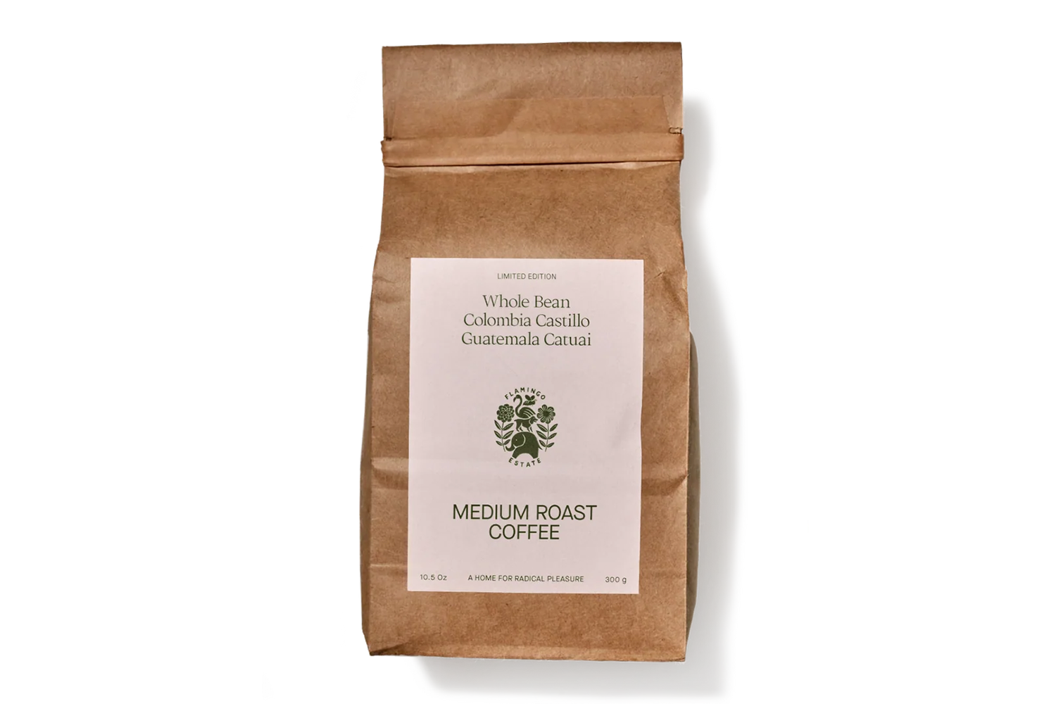 Flamingo Estate Medium Roast Whole Bean Coffee