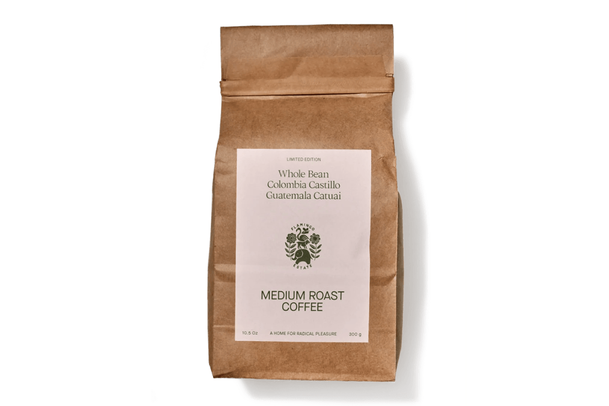 Flamingo Estate Medium Roast Whole Bean Coffee