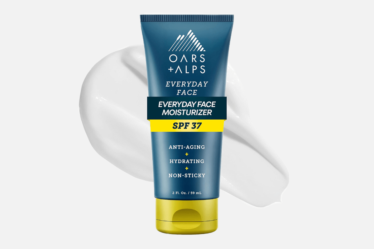 Oars + Alps Everyday Anti-Aging Face Moisturizer with SPF 37