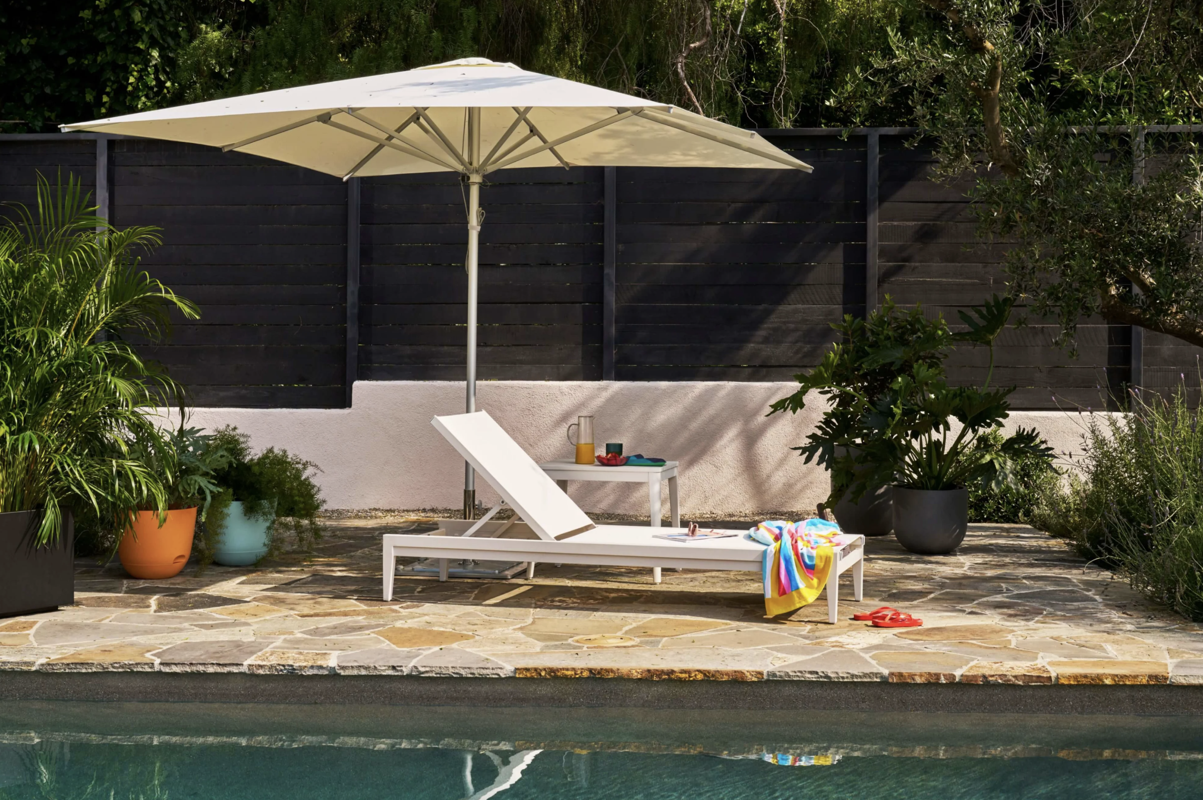 Marine-Grade Aluminum Outdoor Umbrella