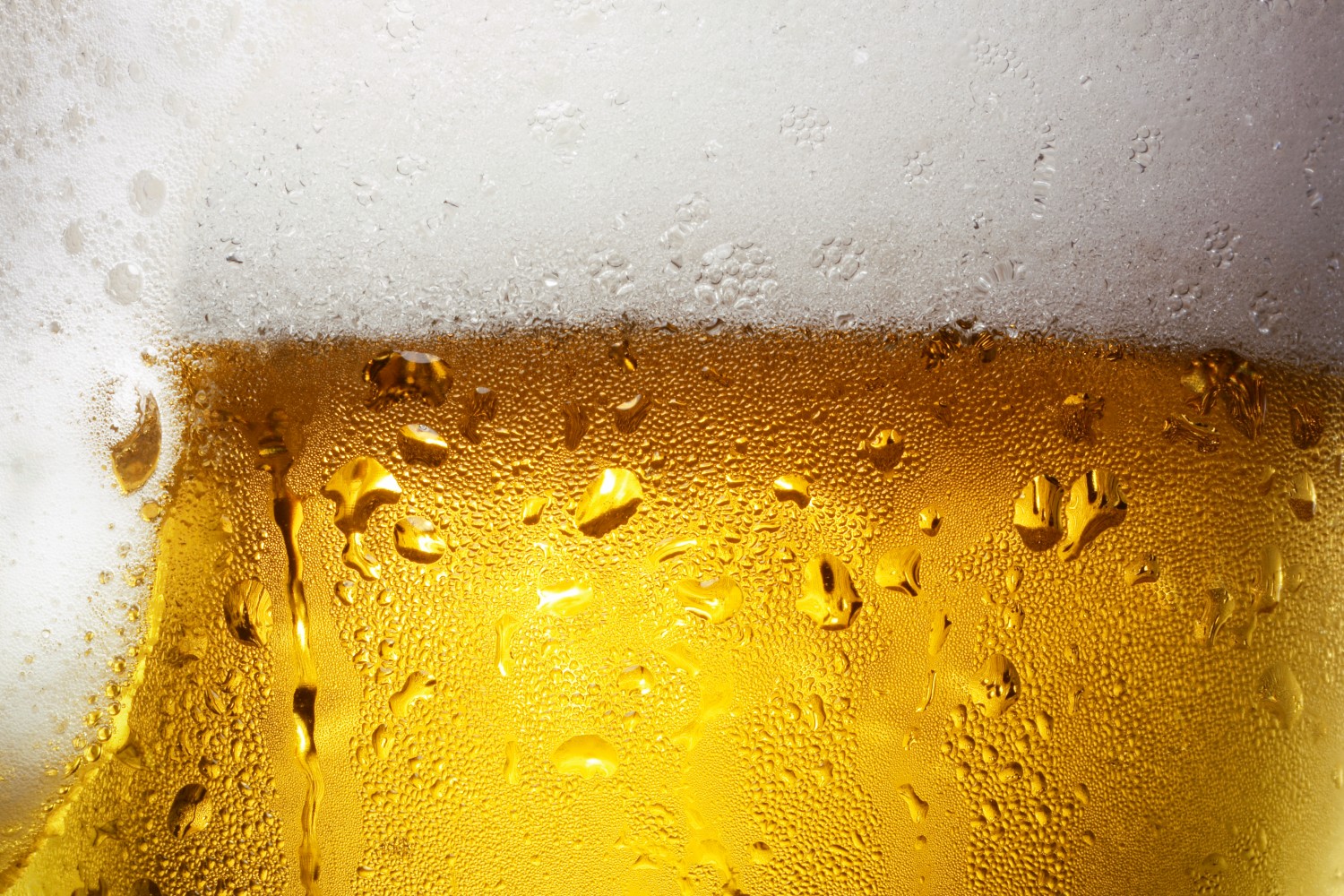 Beer closeup