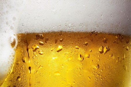 Beer closeup