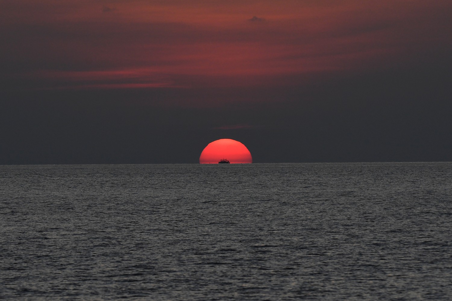 Sunset on the Sulu Sea