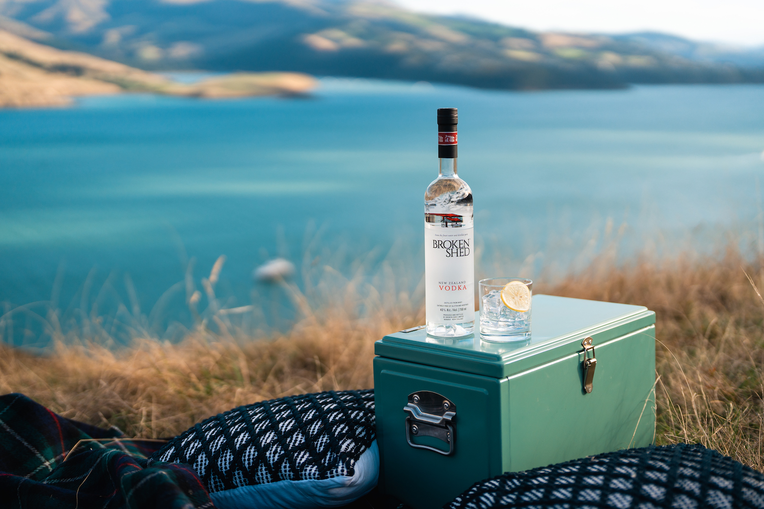 A whey-distilled vodka from New Zealand-based Broken Shed