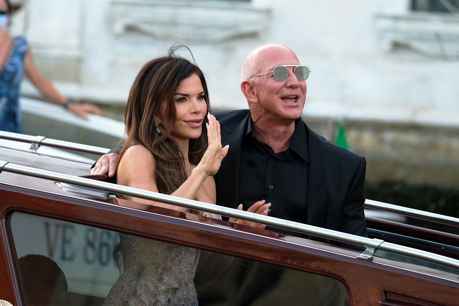 Jeff Bezos and Lauren Sanchez tied the knot this weekend in Venice
