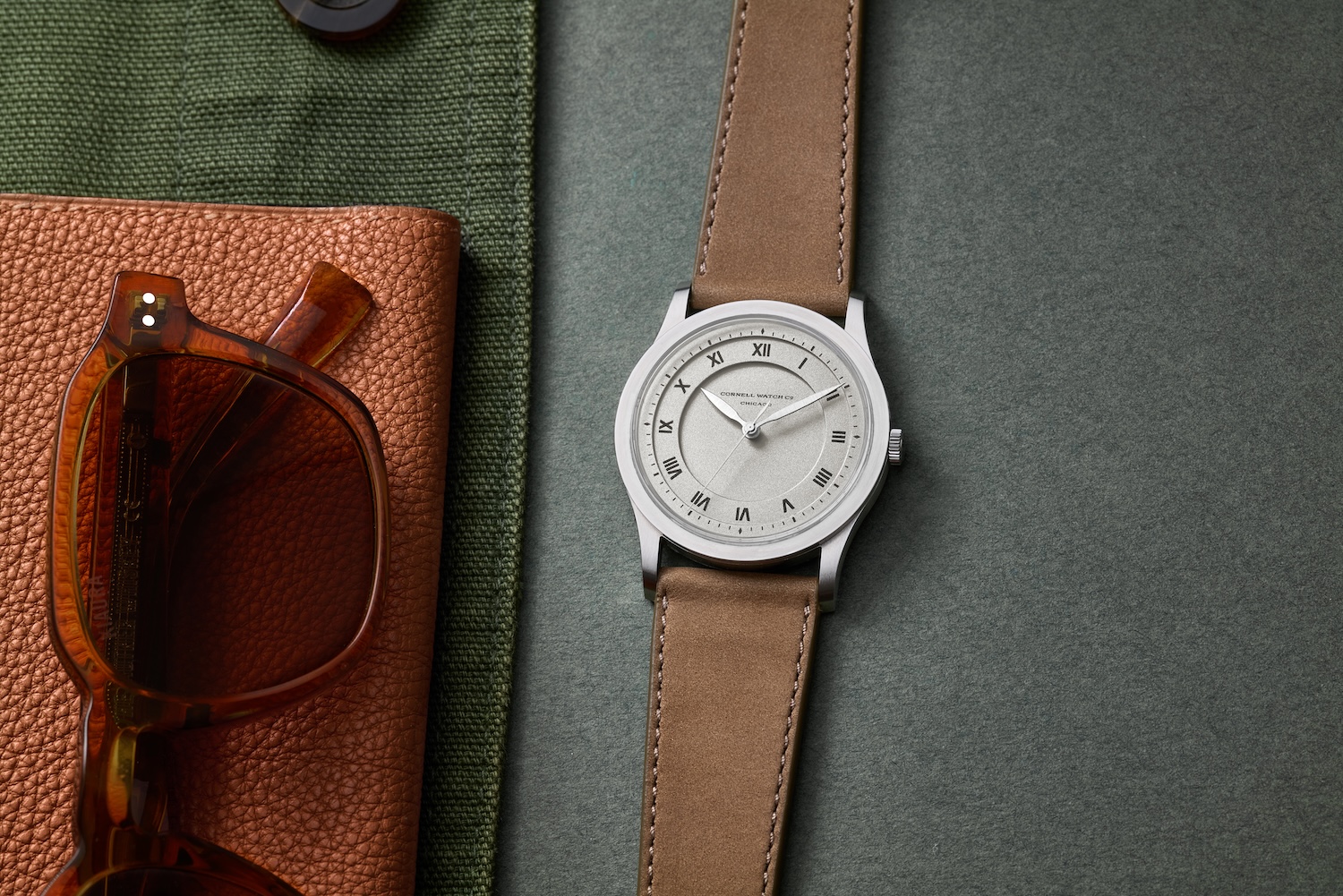 The Cornell Watch Company Lozier, a new watch with an American-made case and dial