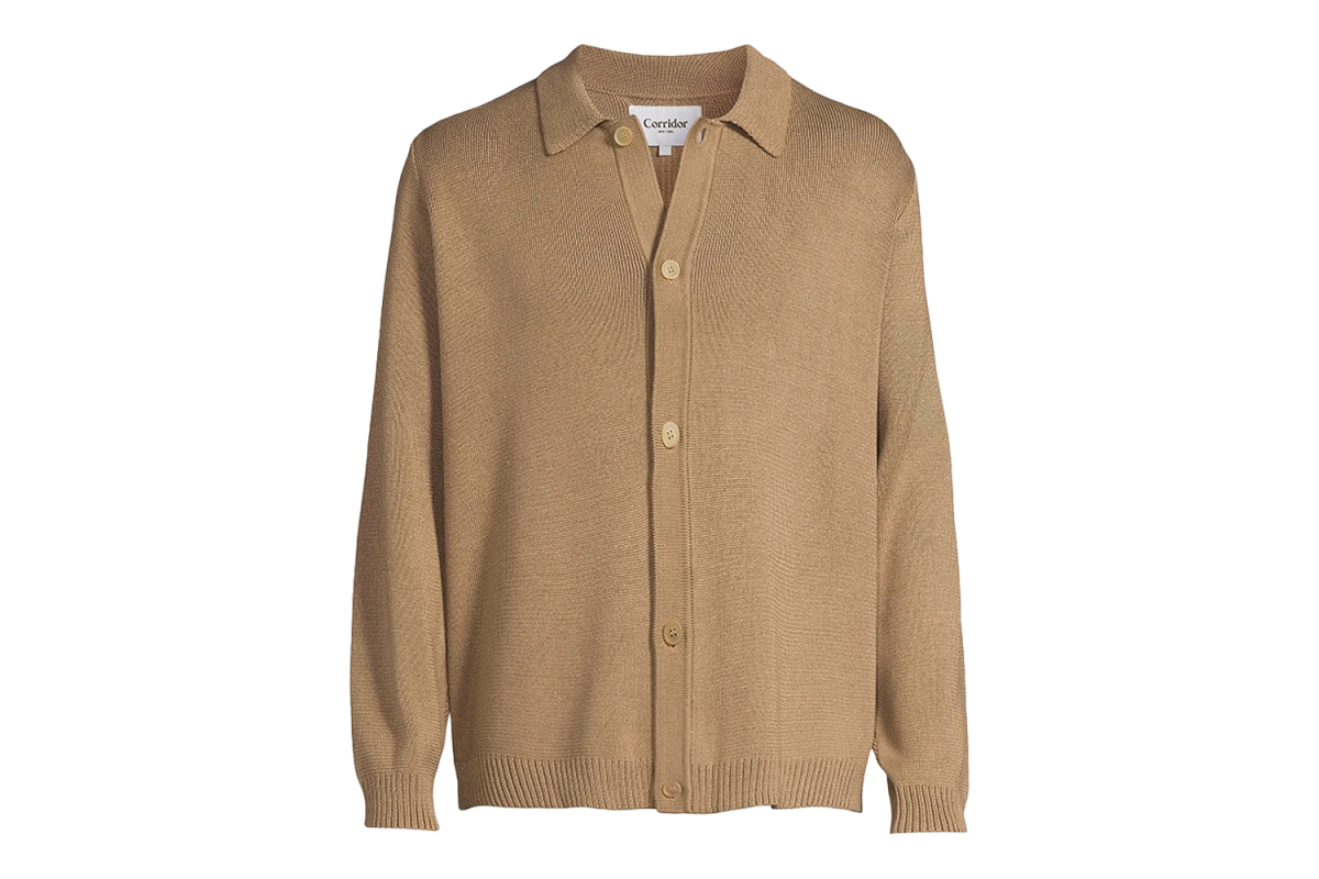 Corridor Dreamweaver Cotton Knit Button-Front Cardigan