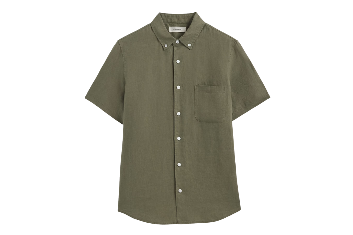 Everlane The Classic Short-Sleeve Shirt in Linen