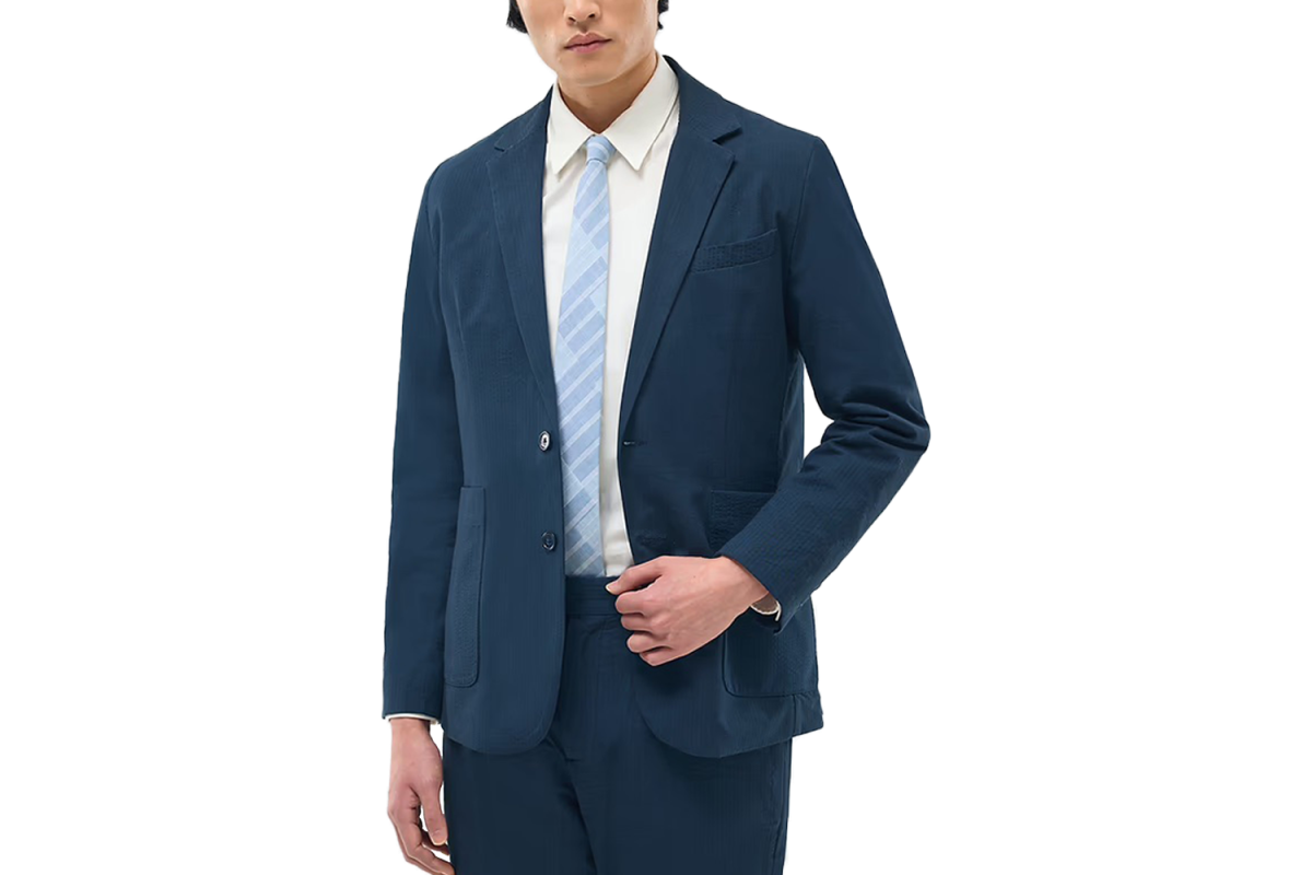 Percival Tailored Seersucker Blazer