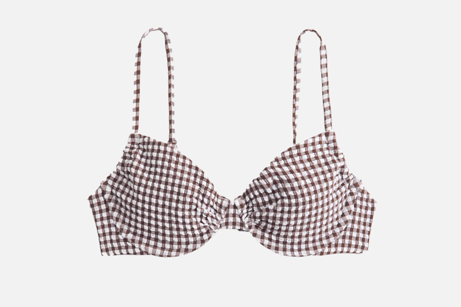 Abercrombie Ruched Underwire Bikini Top