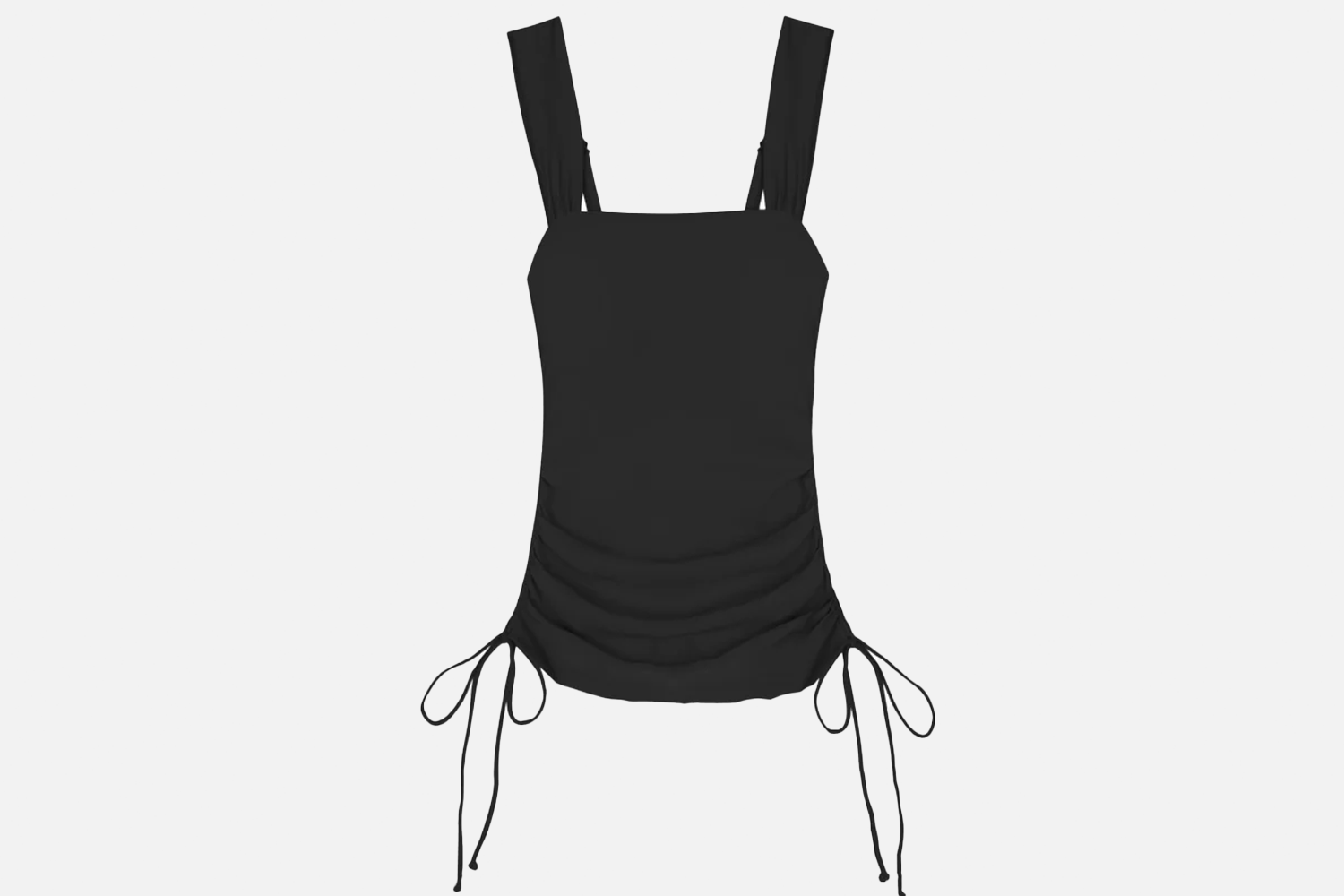 Summersalt The Cinched Square Neck Tankini Top