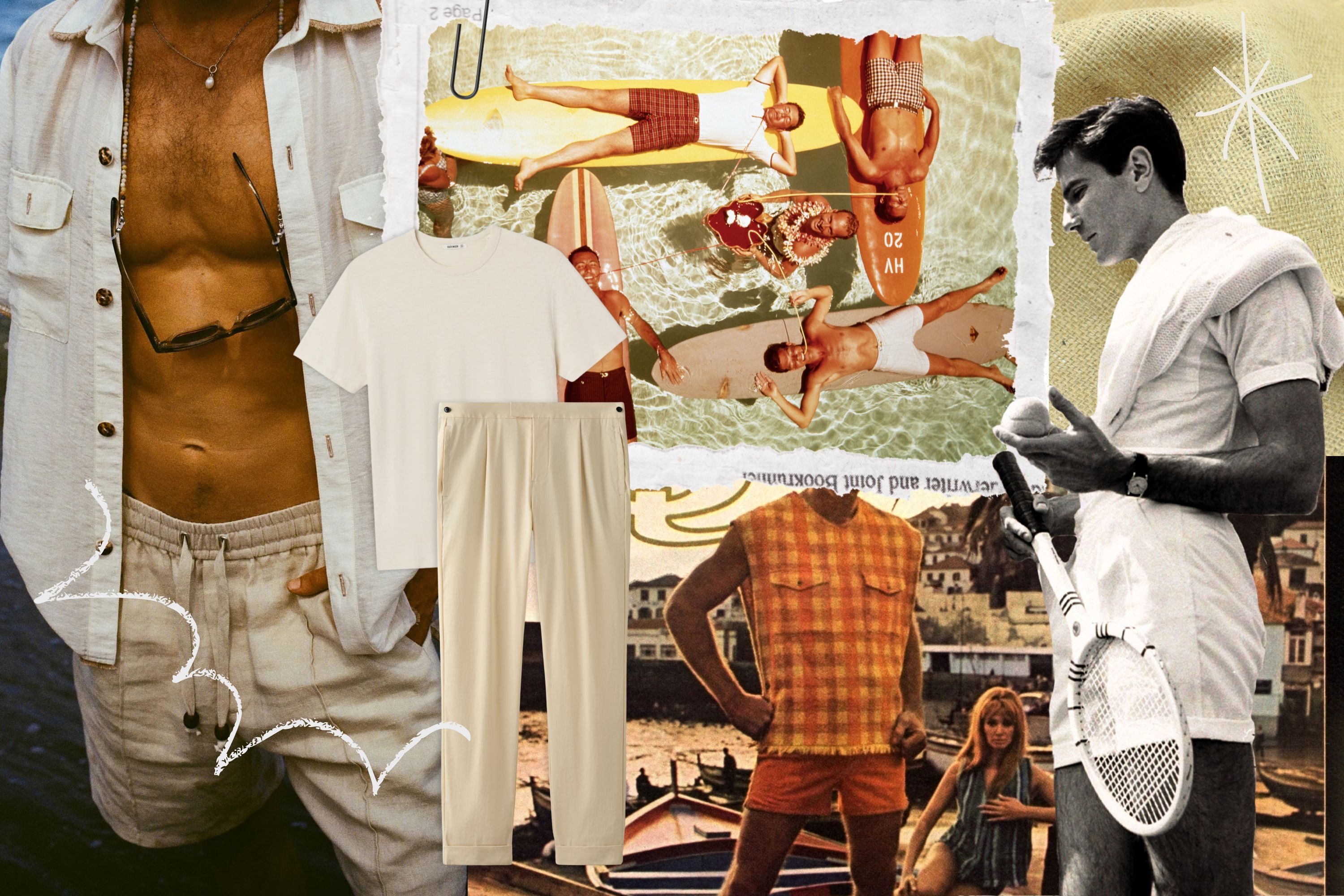 What to wear when it's uncomfortably hot out.