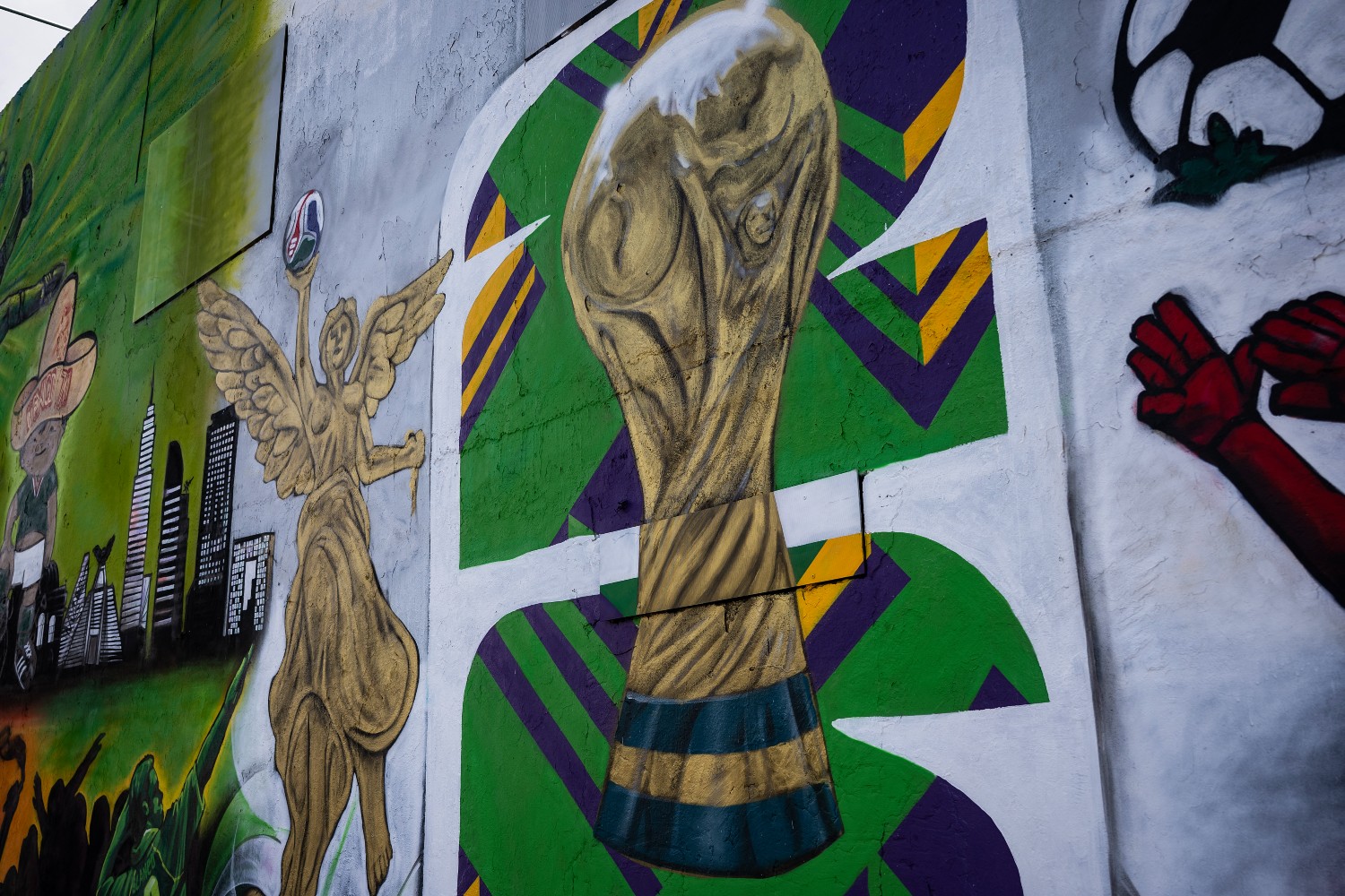 2026 World Cup mural