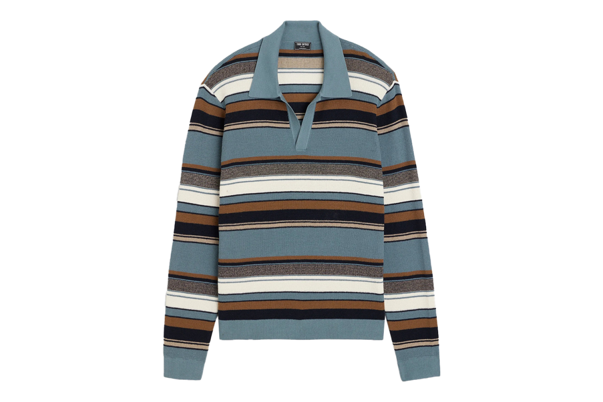 Todd Snyder Relaxed Silk-Cotton Montauk Sweater Polo