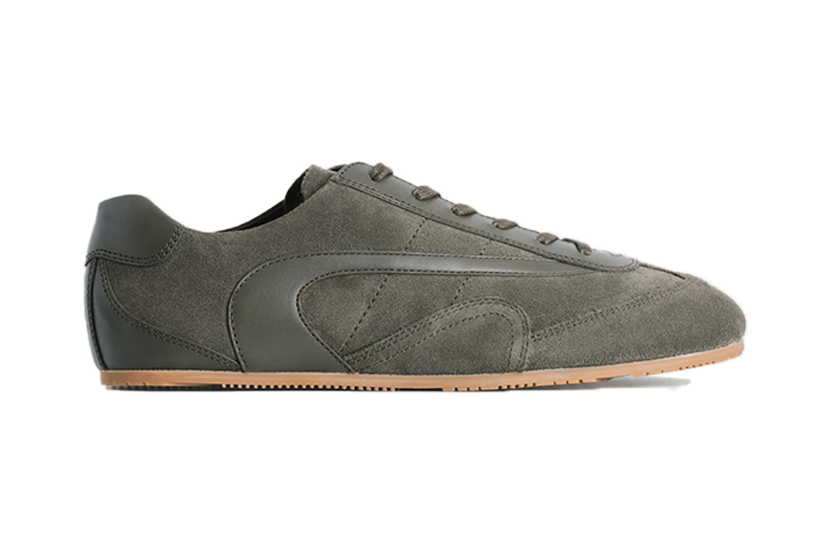 COS Minimal Suede Sneakers