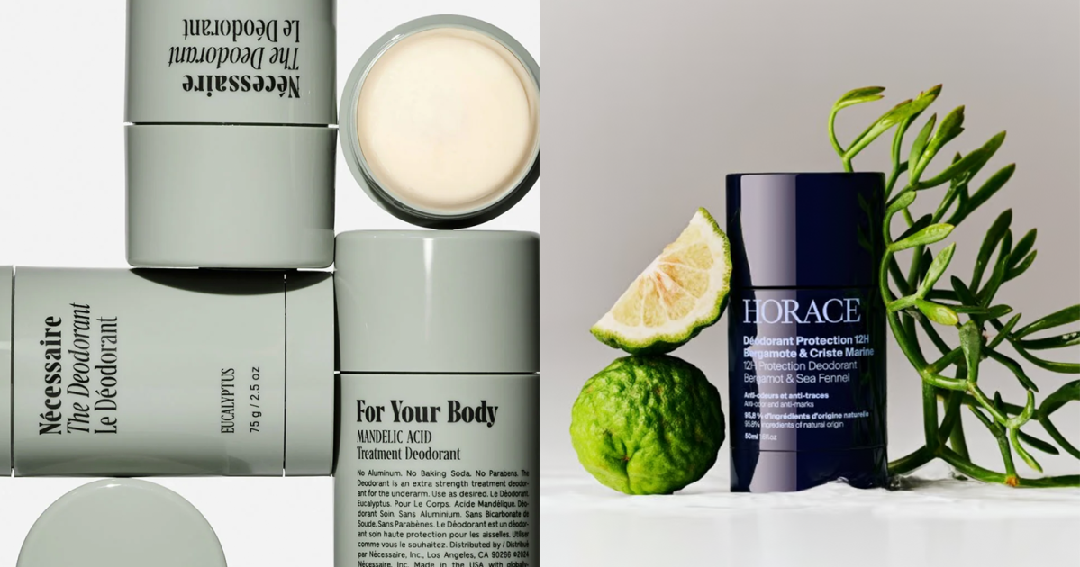 Necessaire and Horace deodorants