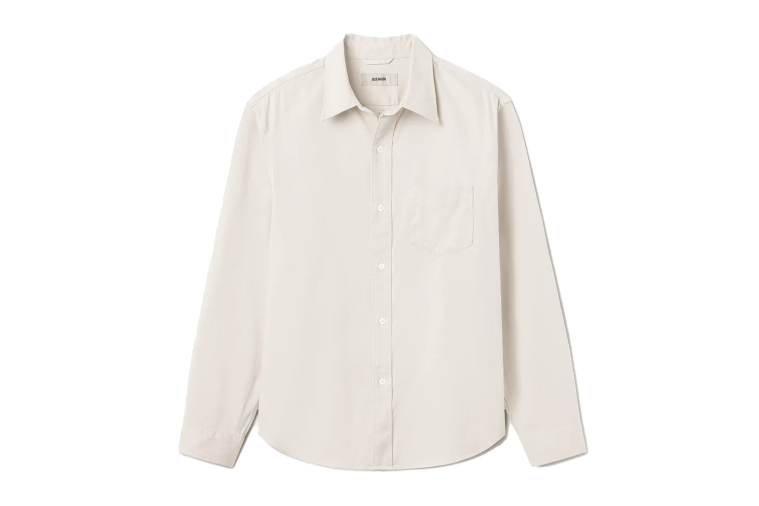 Buck Mason Draped Twill One Pocket Shirt
