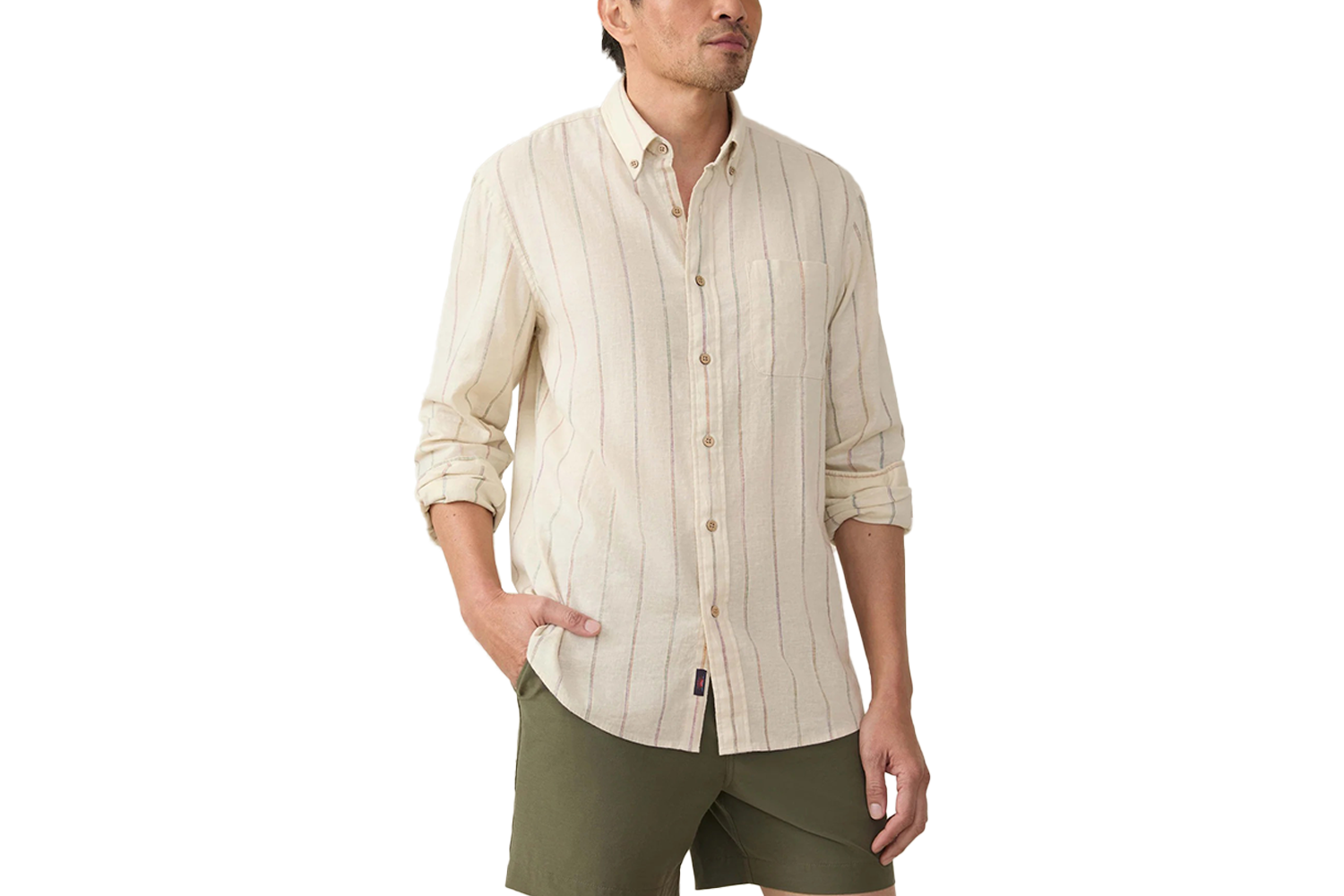 Faherty Long-Sleeve Breeze Shirt
