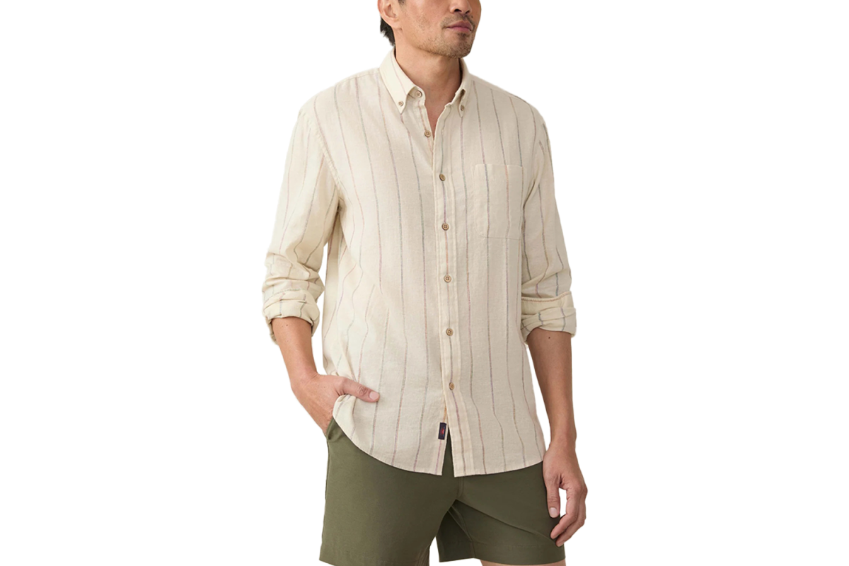 Faherty Long-Sleeve Breeze Shirt