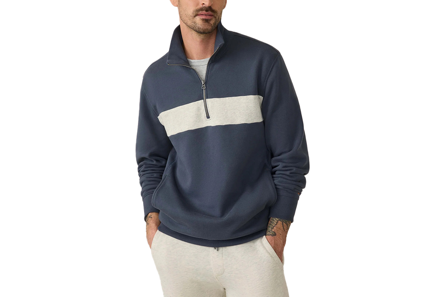 Faherty High Standard Fleece Quarter Zip
