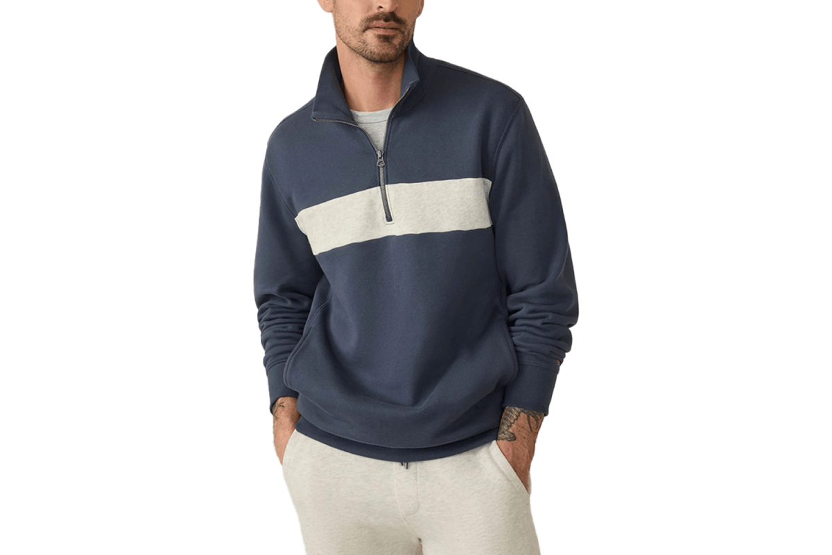 Faherty High Standard Fleece Quarter Zip