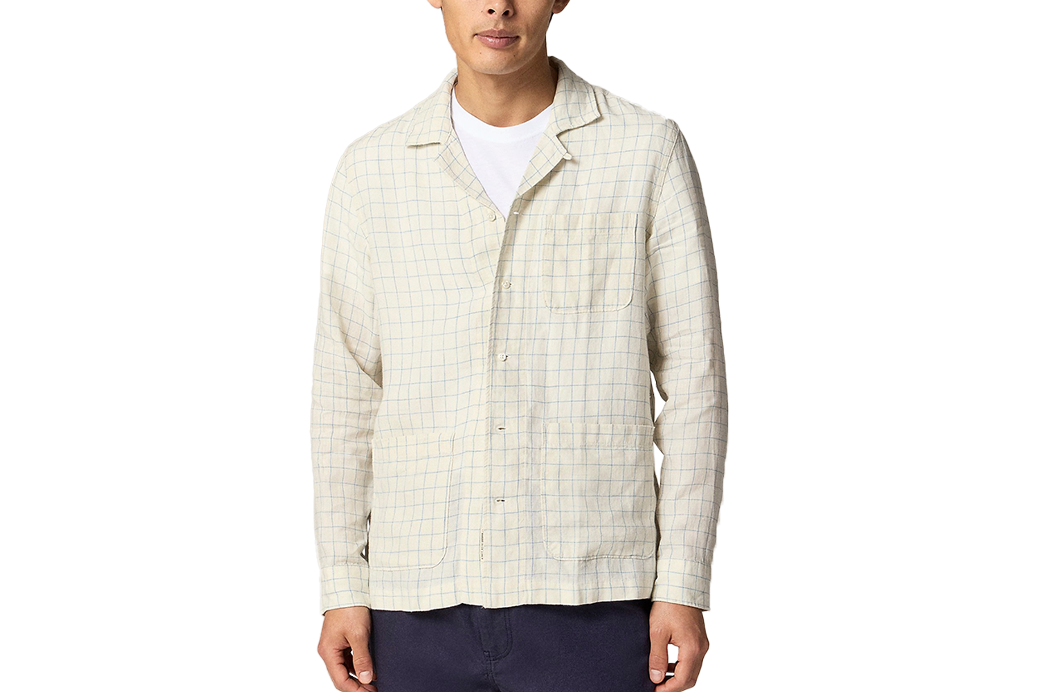 J.Crew Baird McNutt Irish Linen Camp-Collar Shirt