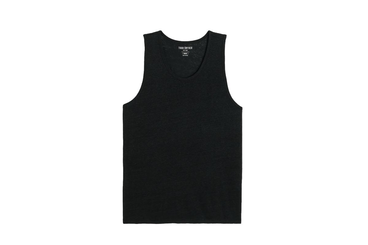 Todd Snyder Linen Tank Top
