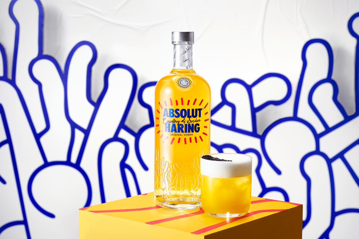 Absolut Haring Artist Bottle