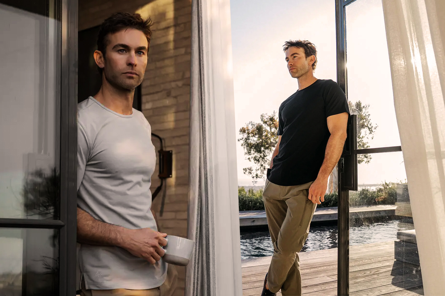 "The Boys" star Chace Crawford showing off his new American Dream Clubhouse line