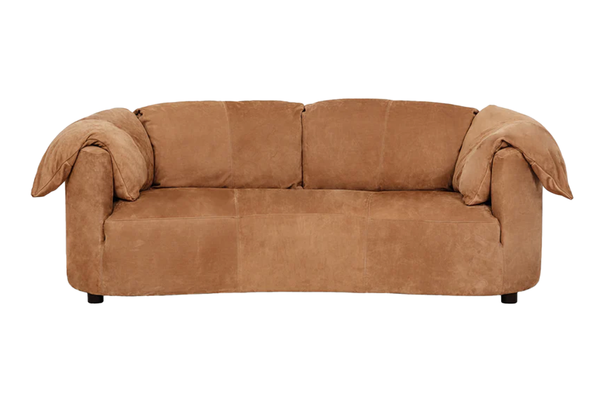 Sixpenny Loula Leather Sofa