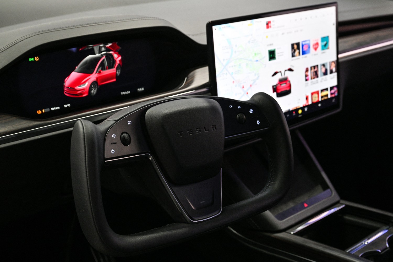 Tesla dashboard