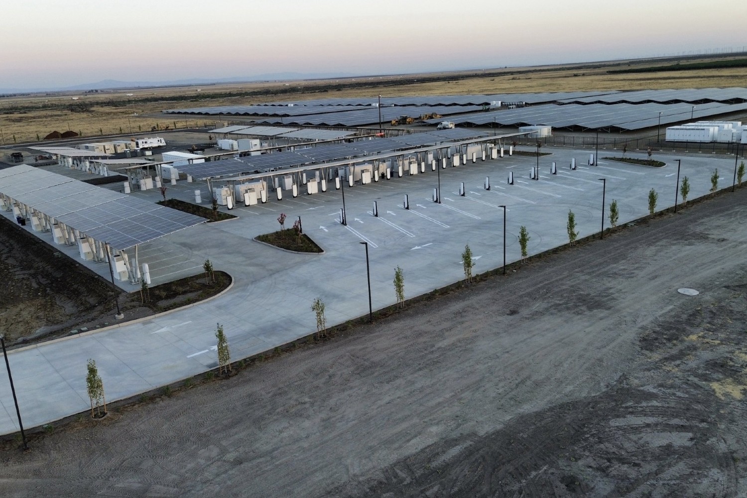 Tesla Oasis charging station