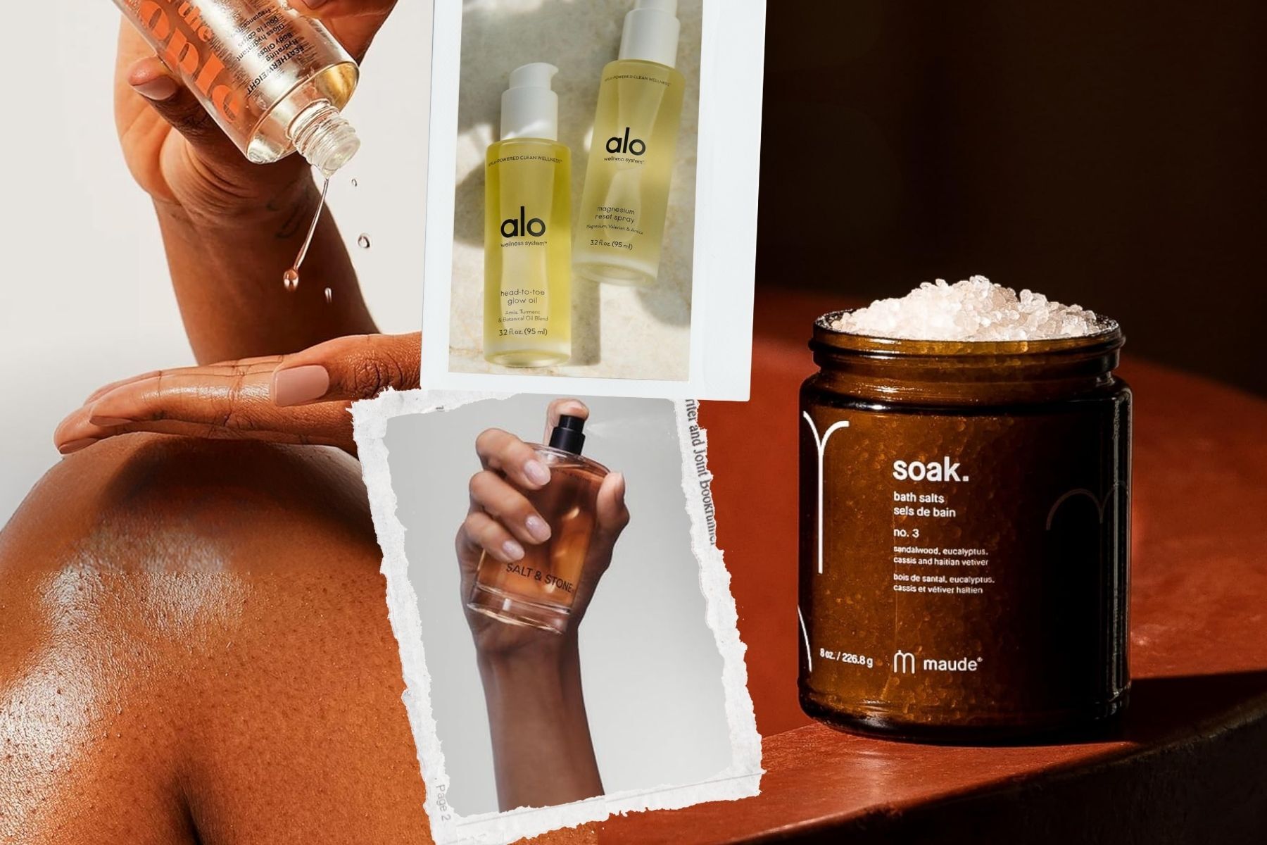 A collection of products on sale during Amazon Prime Day 2025 that would make great gifts for the woman in your life, including beauty products, headphones and more